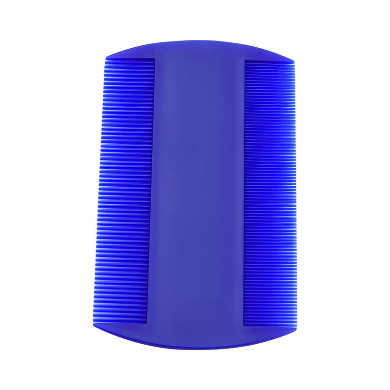 Гибкая пластиковая расческа для яиц для вшей с густыми зубами Гибкая пластиковая расческа для яиц для вшей с густыми зубами